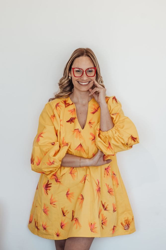 María Perdomo sonriendo